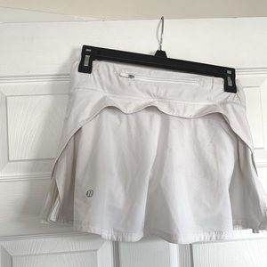 Lululemon "Play it Off the Pleats" Tennis Skirt